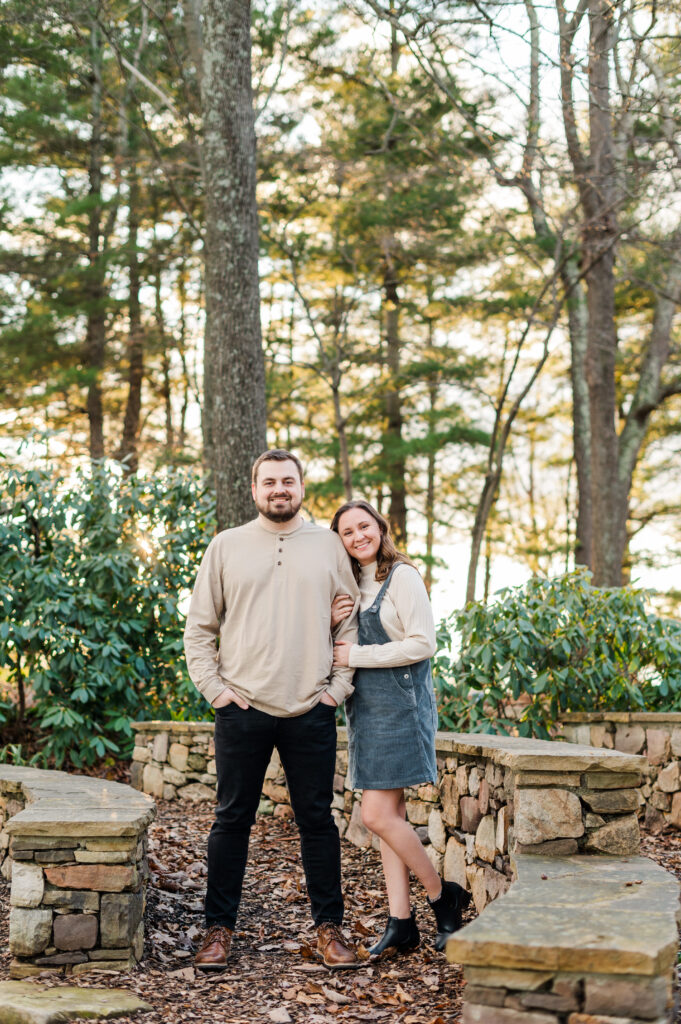 couple smiling at camera