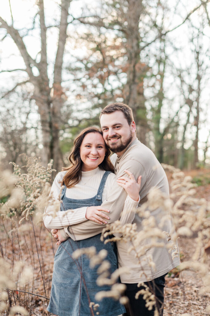 couple smiling at camera