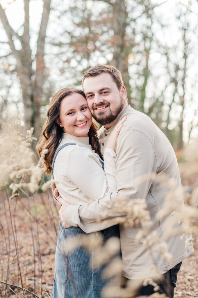 couple smiling at camera