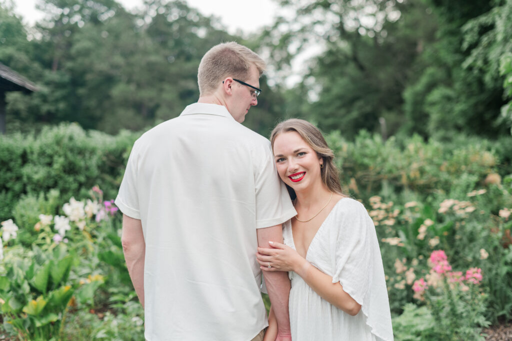 engagement session in winston salem north carolina