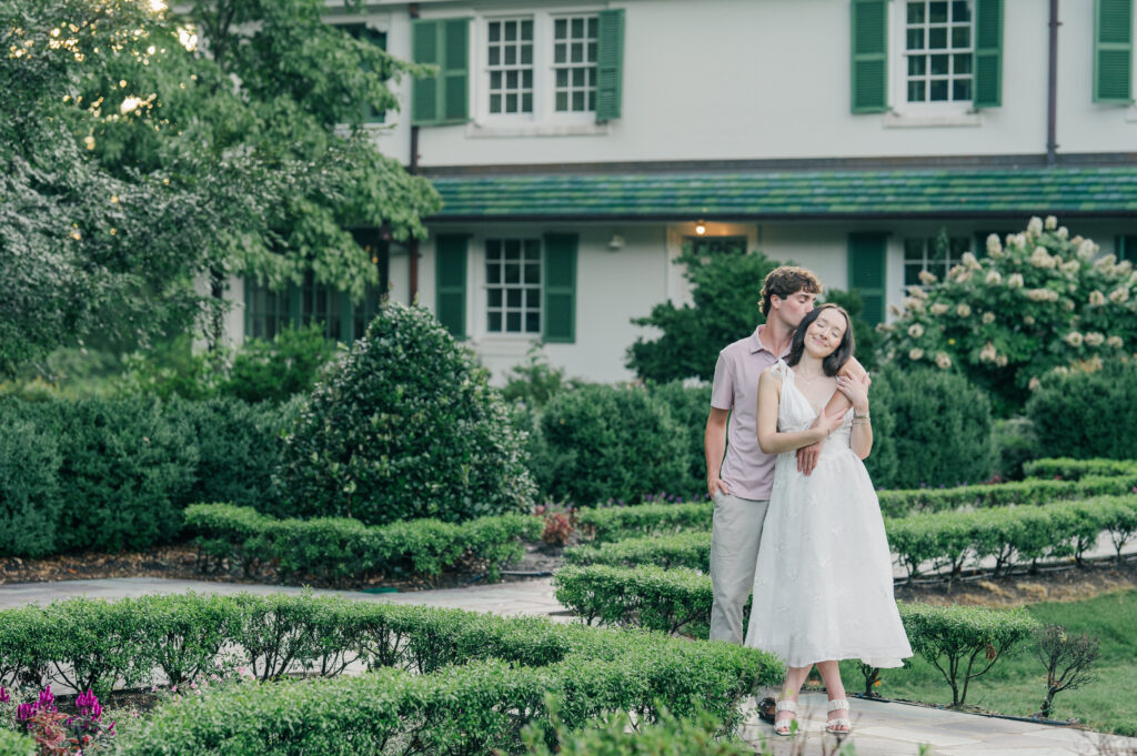 reynolda gardens winston salem enagement session location