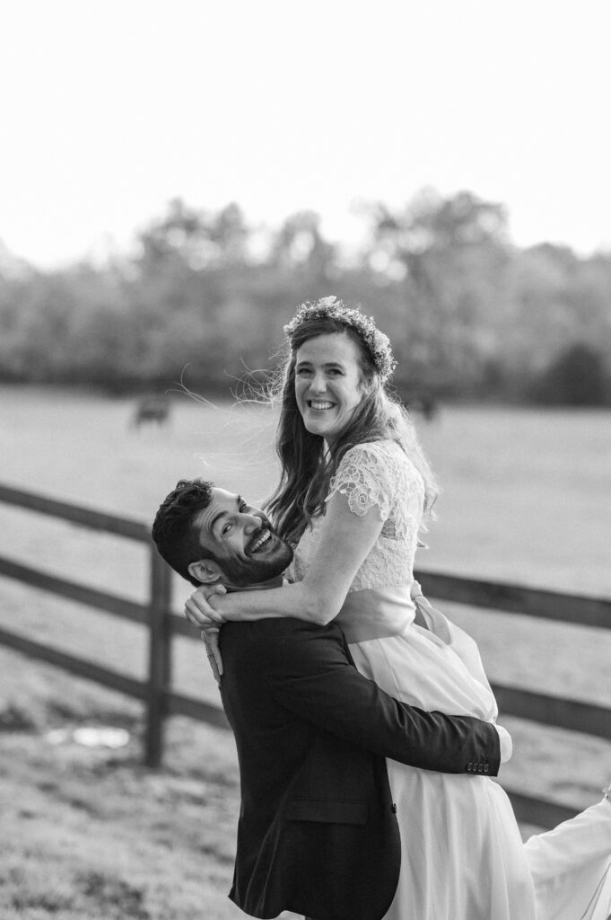 tanglewood park engagement session couple b/w