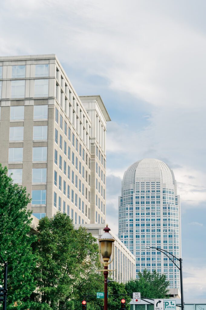 downtown winston skyline