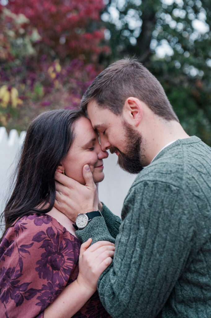 old salem engagement session