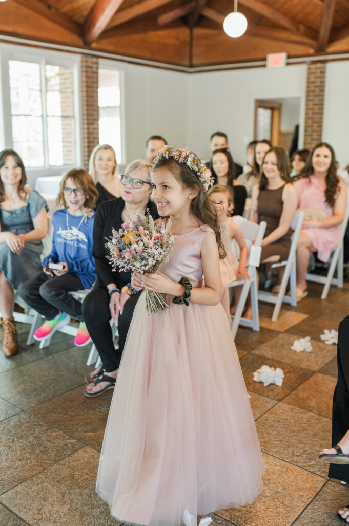 Tanglewood Park Walnut Hall Ceremony