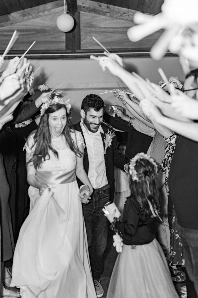 Tanglewood Park Bride and Groom Exit