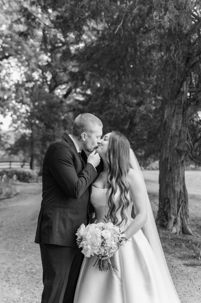 Summerfield farms bride and groom portraits