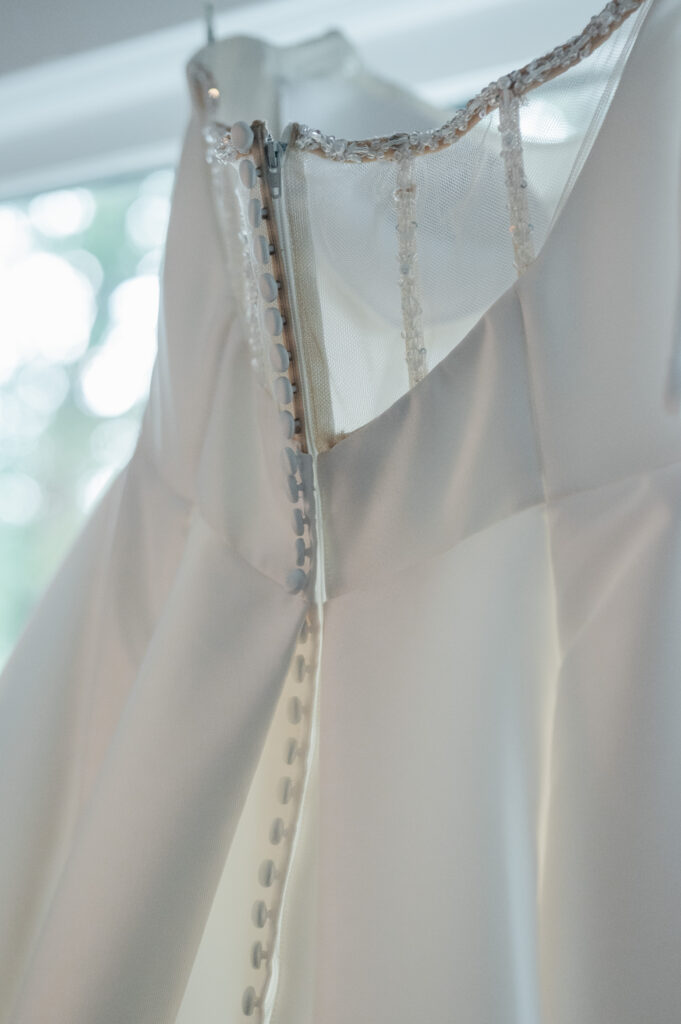 Wedding dress details