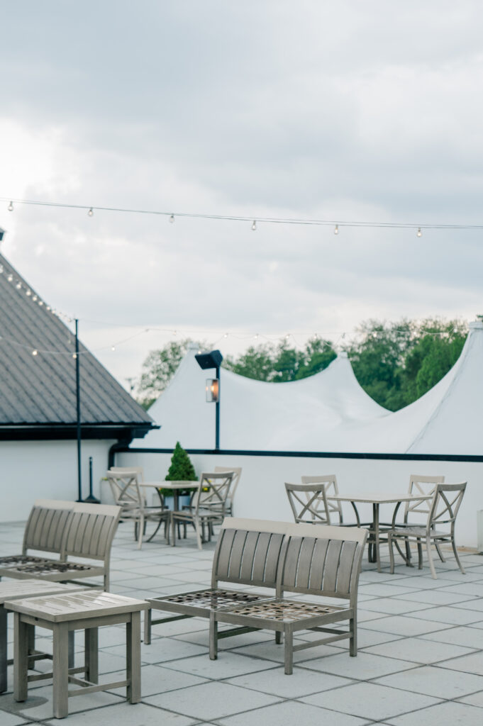Summerfield Farms wedding venue roof