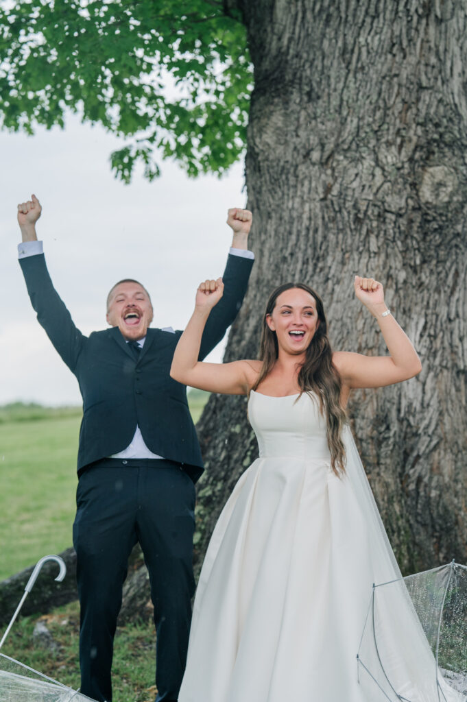 Summerfield farms private wedding ceremony