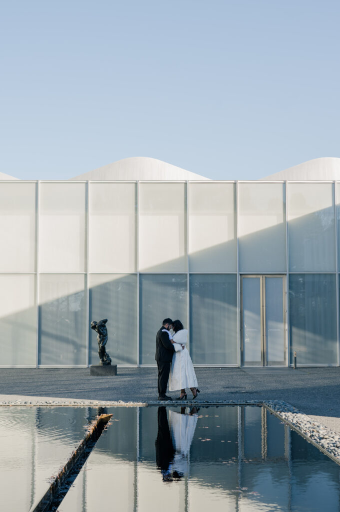 elopement at the north carolina museum of art
