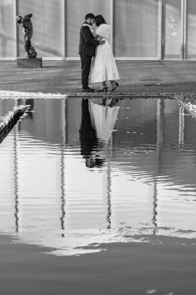 nc museum of art elopement black and white