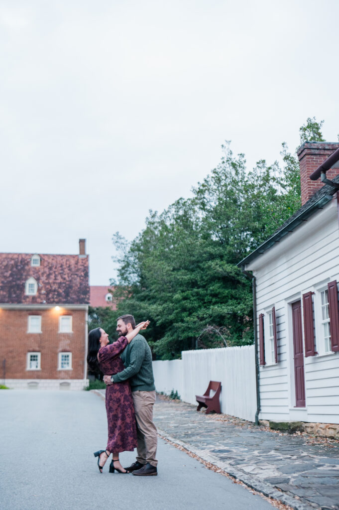Couple in Old Salem