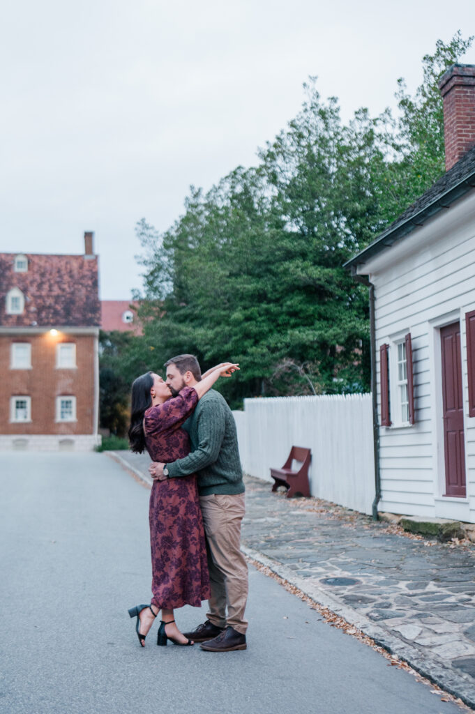 Couple in Old Salem