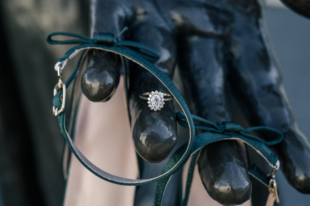 raleigh elopement details ring