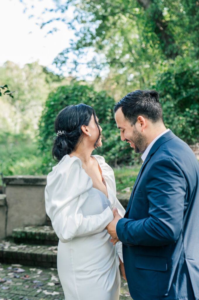 Summer Garden Elopement in North Carolina