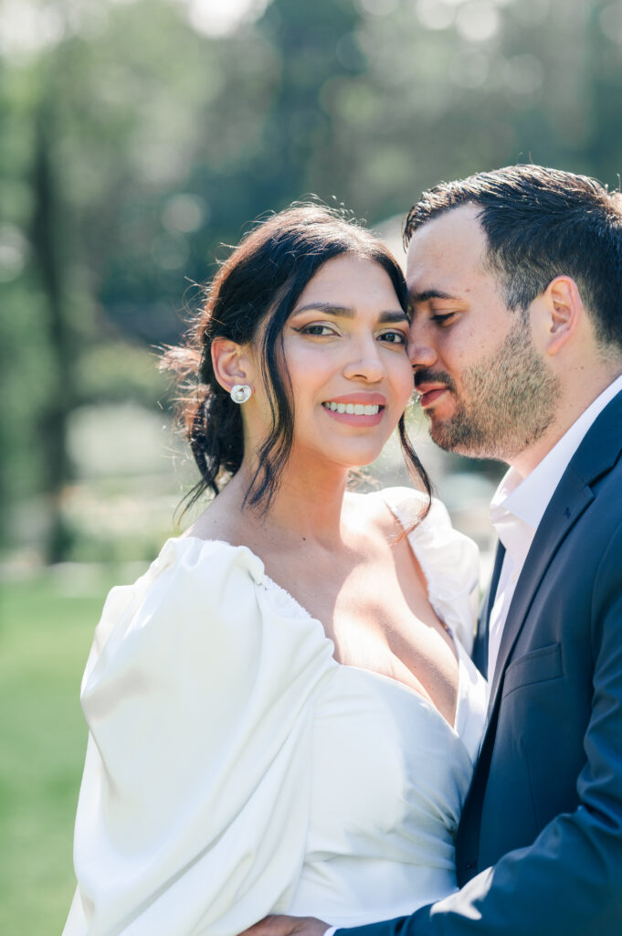Reynolda Garden Summer Elopement