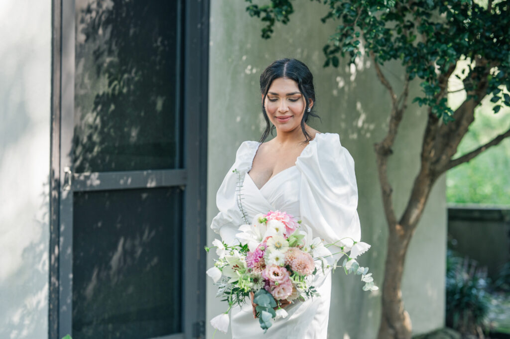 Bridal Portraits Reynolda Gardens