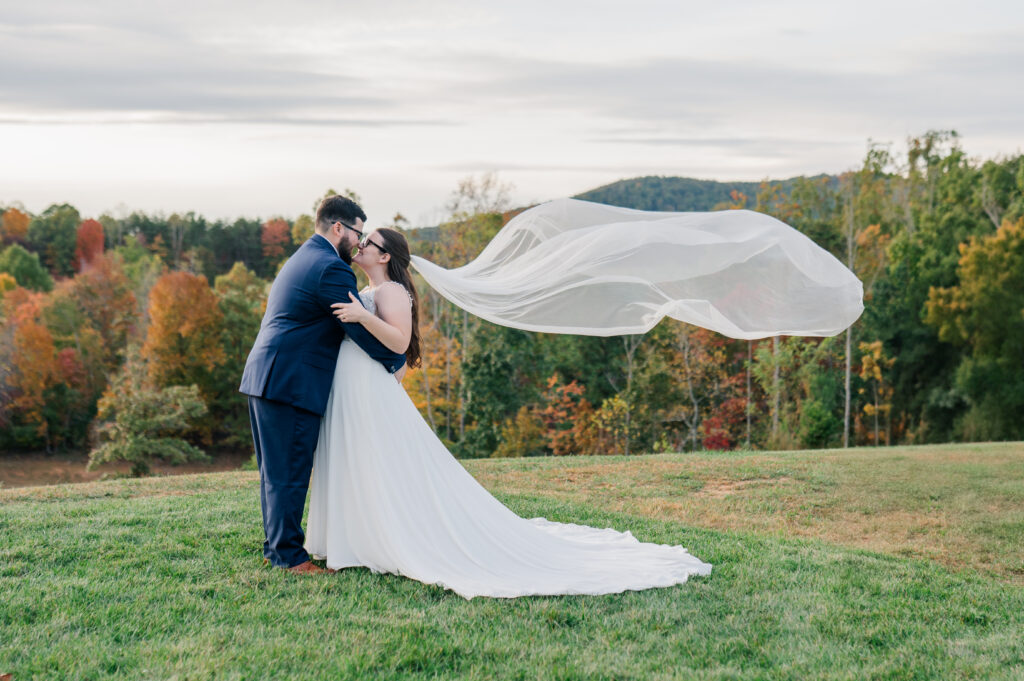 Bride and Groom getting married in North Carolina