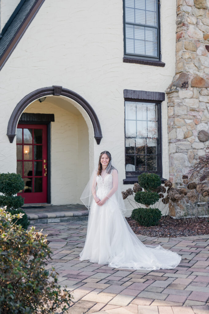 Greensboro bridal portraits