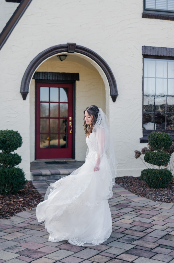 Greensboro bridal portraits