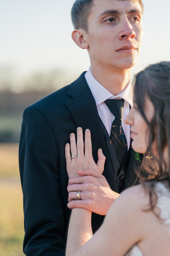 Bride and groom portraits