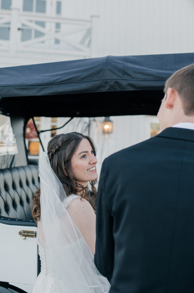 Vintage car at Oakhaven