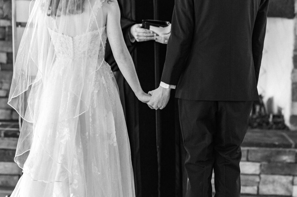 Indoor ceremony at Experience Oakhaven Greensboro Wedding venue